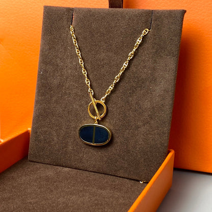 [Eterna Jewels]KETTE VERSO SCHWARZE KERAMIK-HALSKETTE