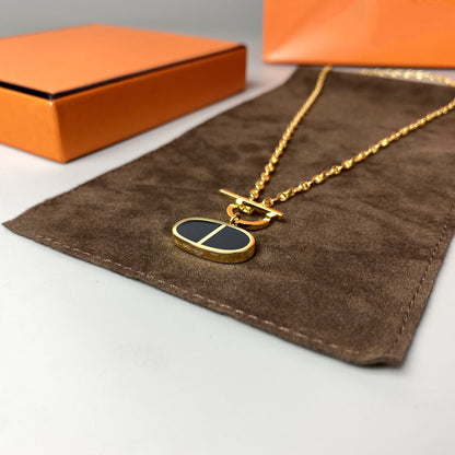 [Eterna Jewels]KETTE VERSO SCHWARZE KERAMIK-HALSKETTE