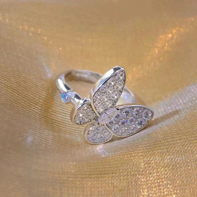 [Eterna Jewels]SCHMETTERLINGS-DIAMANTENRING