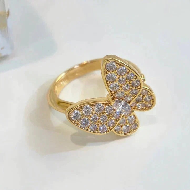 [Eterna Jewels]SCHMETTERLINGS-DIAMANTENRING