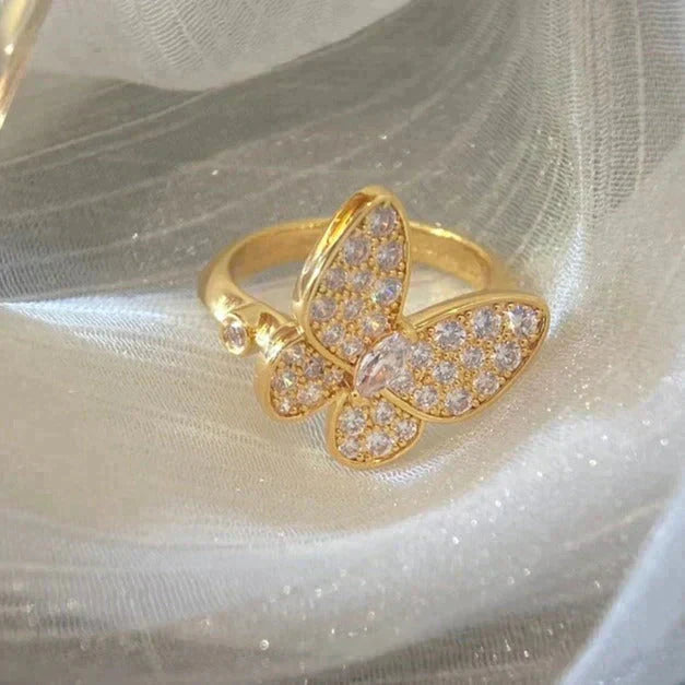 [Eterna Jewels]SCHMETTERLINGS-DIAMANTENRING