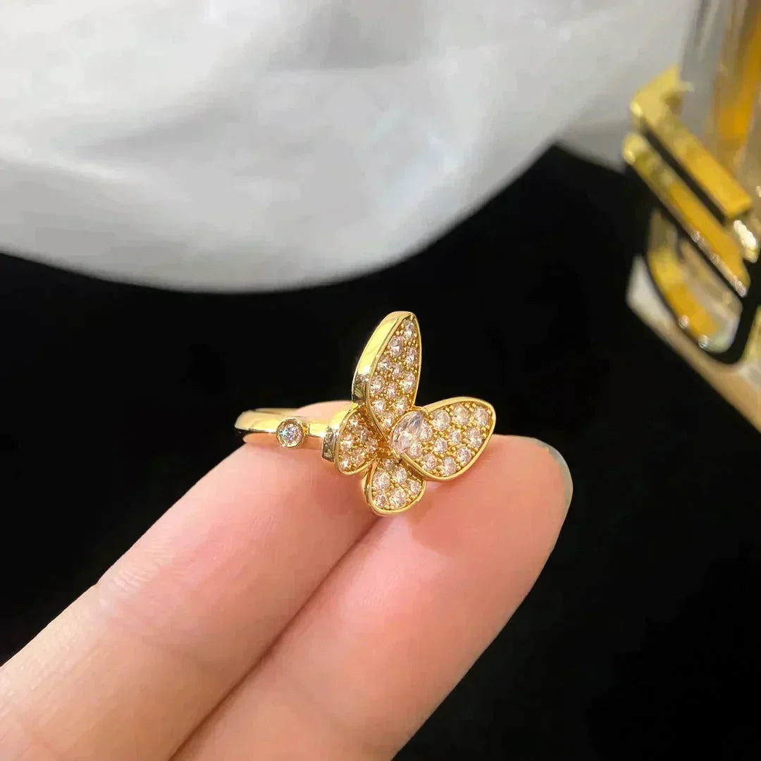 [Eterna Jewels]SCHMETTERLINGS-DIAMANTENRING