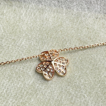 [Eterna Jewels]BLUMEN-DIAMANT-HALSKETTE