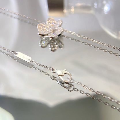 [Eterna Jewels]BLUMEN-DIAMANT-HALSKETTE