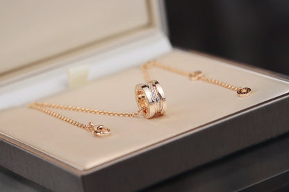 [Eterna Jewels] ZERO 1 HALSKEPPMIT ROSÉGOLD UND DIAMANTEN