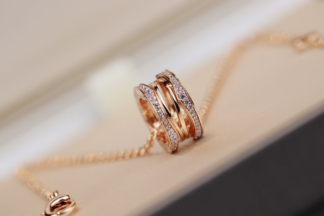 [Eterna Jewels] ZERO 1 HALSKEPUNKTE AUS ROSÉGOLD