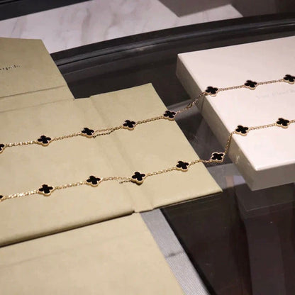 [Eterna Jewels]KLEEBKLEE 20 MOTIVE ONYX-HALSKETTE