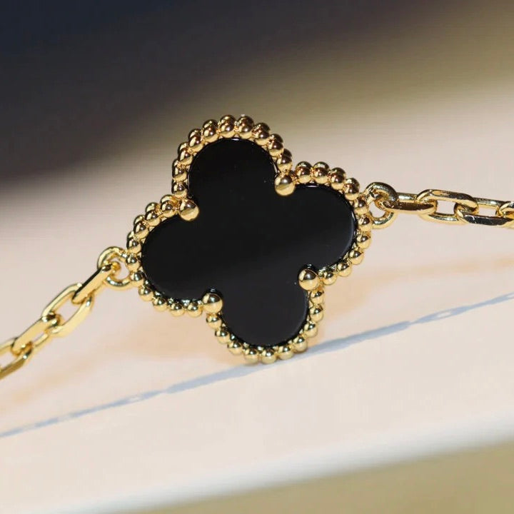 [Eterna Jewels]KLEEBKLEE 20 MOTIVE ONYX-HALSKETTE