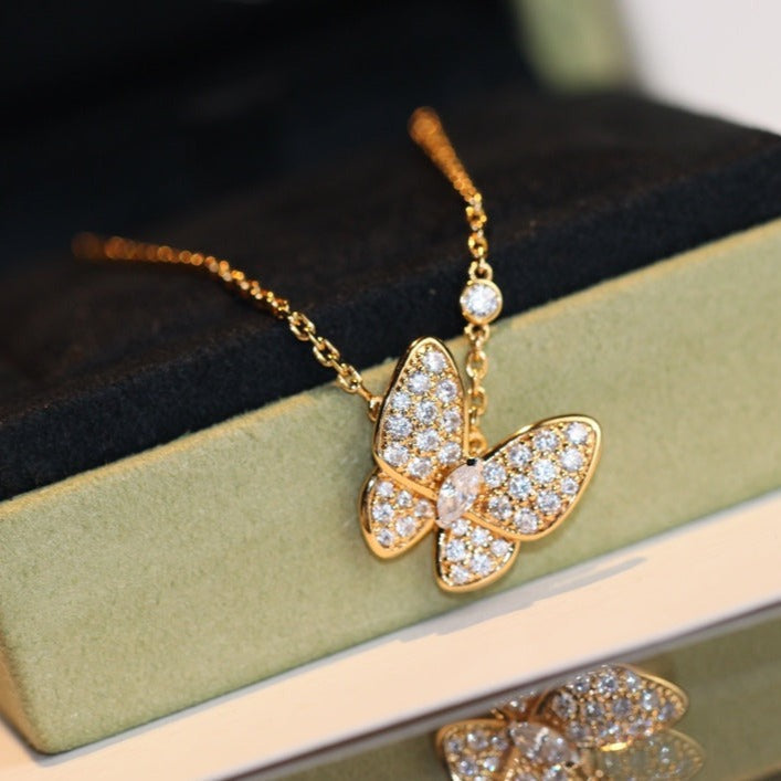 [Eterna Jewels]SCHMETTERLINGS-DIAMANTKETTE