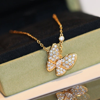 [Eterna Jewels]SCHMETTERLINGS-DIAMANTKETTE