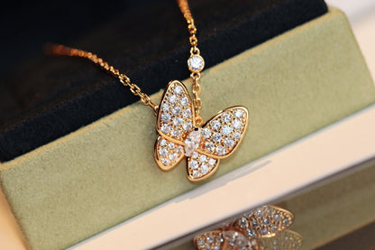 [Eterna Jewels]SCHMETTERLINGS-DIAMANTKETTE