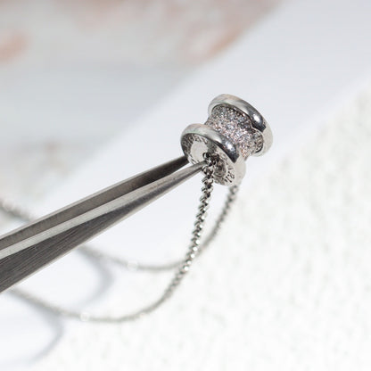 [Eterna Jewels] ZERO 1 SILBERNE DIAMANTENHALSKETTE