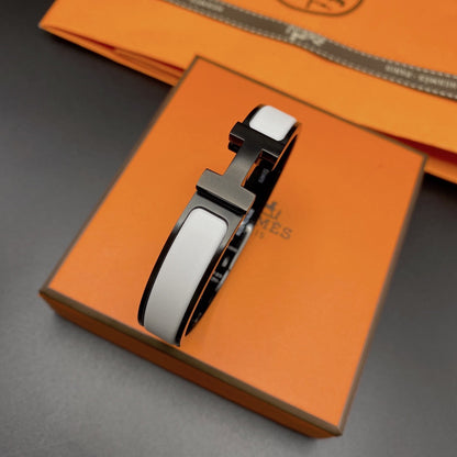 [Eterna Jewels]H ARMBAND 12MM SCHWARZ WEISSE KERAMIK