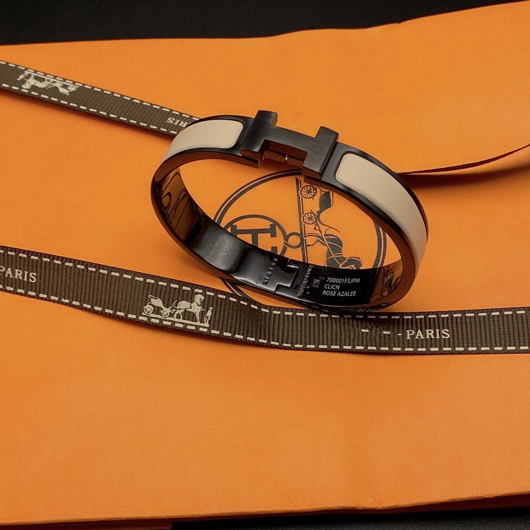 [Eterna Jewels]H BRACELET 12MM SCHWARZ BEIGE KERAMIK