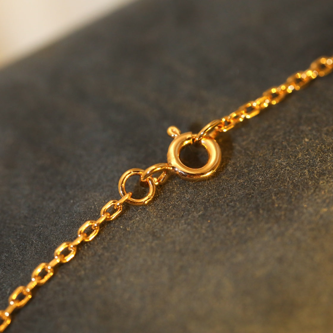 [Eterna Jewels]サンペンダント ピンクゴールド1ダイヤモンドネックレス