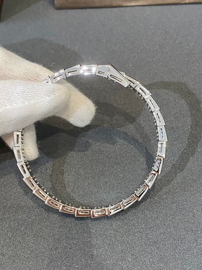 [Eterna Jewels]SCHLANGEN-ARMBAND DIAMANTEN SILBER