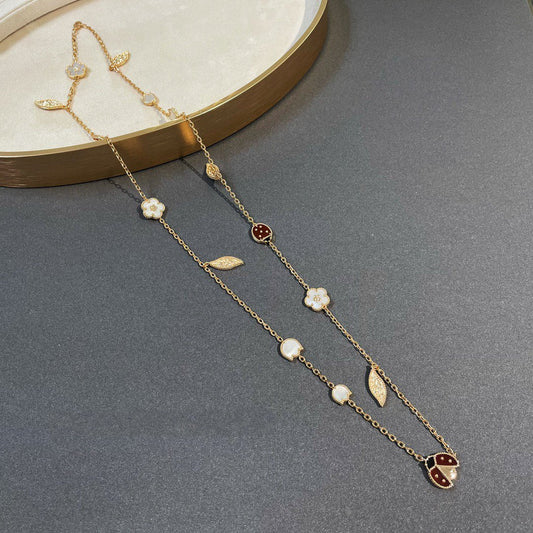 [Eterna Jewels]LUCKY SPRING 15 MOTIFS GOLD HALSKETTE