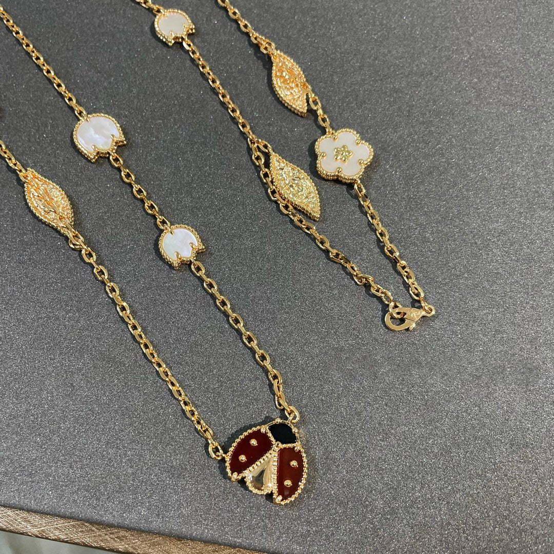 [Eterna Jewels]LUCKY SPRING 15 MOTIFS GOLD HALSKETTE