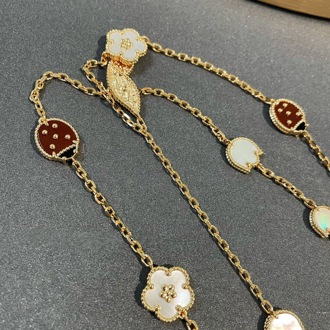[Eterna Jewels]LUCKY SPRING 15 MOTIFS GOLD HALSKETTE