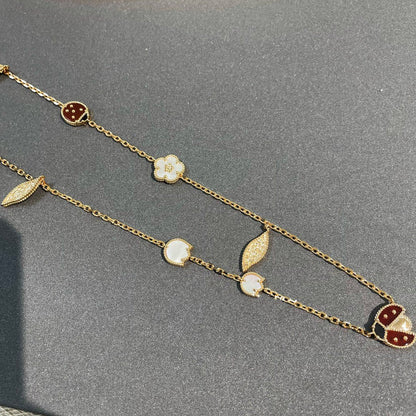 [Eterna Jewels]LUCKY SPRING 15 MOTIFS GOLD HALSKETTE