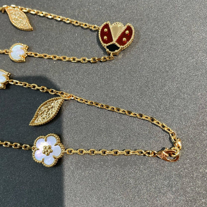 [Eterna Jewels]LUCKY SPRING 15 MOTIFS GOLD HALSKETTE