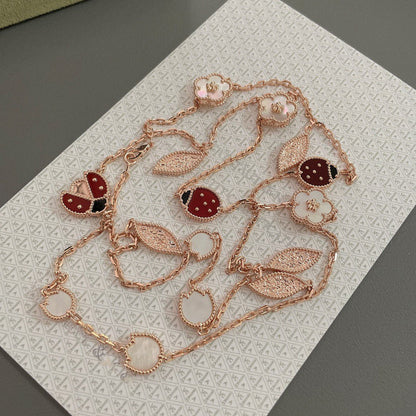 [Eterna Jewels]LUCKY SPRING 15 MOTIVE ROSÉGOLD-HALSKETTE