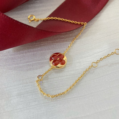 [エテルナジュエルズ]サンペンダント カーネリアンブレスレット