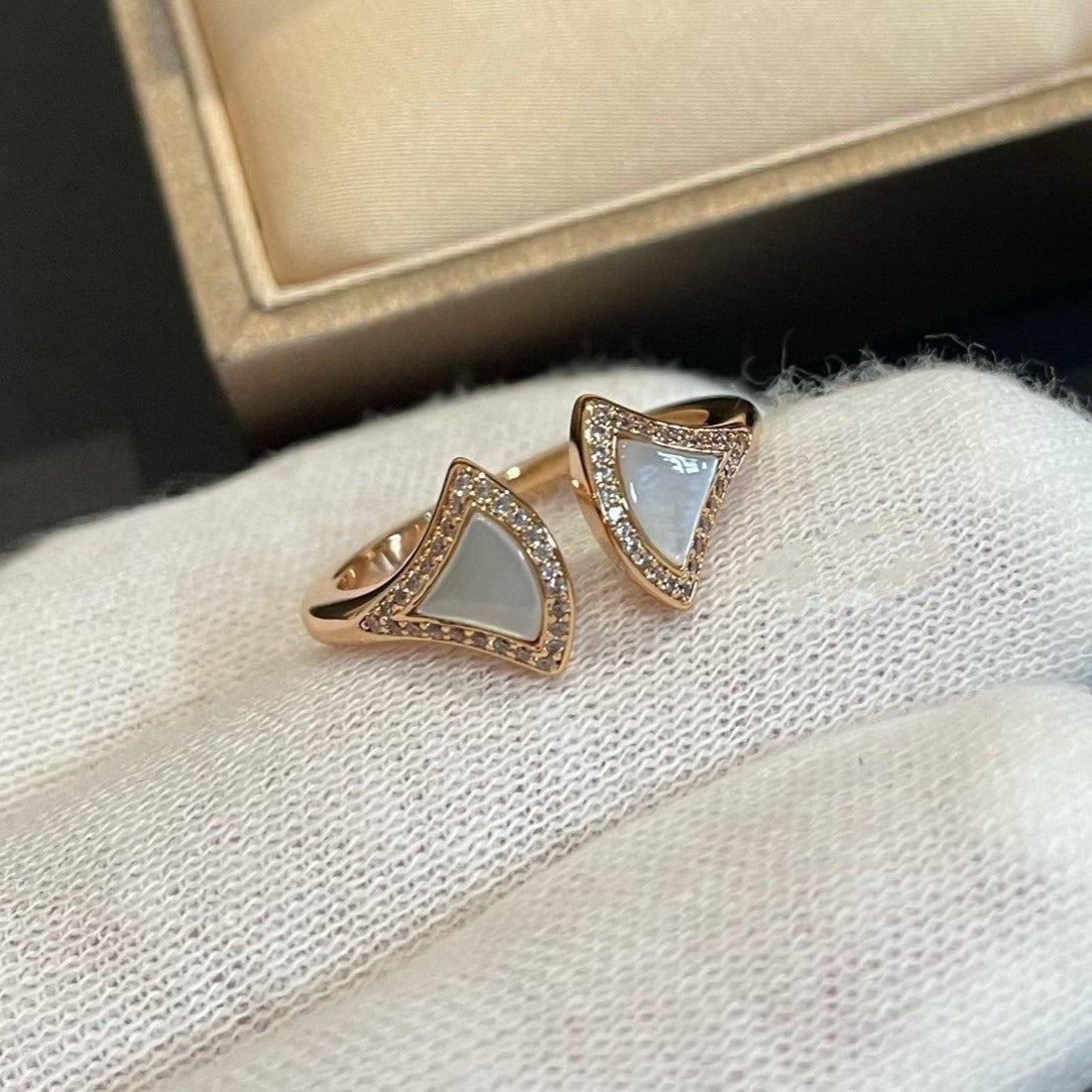 [Eterna Jewels]DREAM MOP DIAMANT OFFENER RING