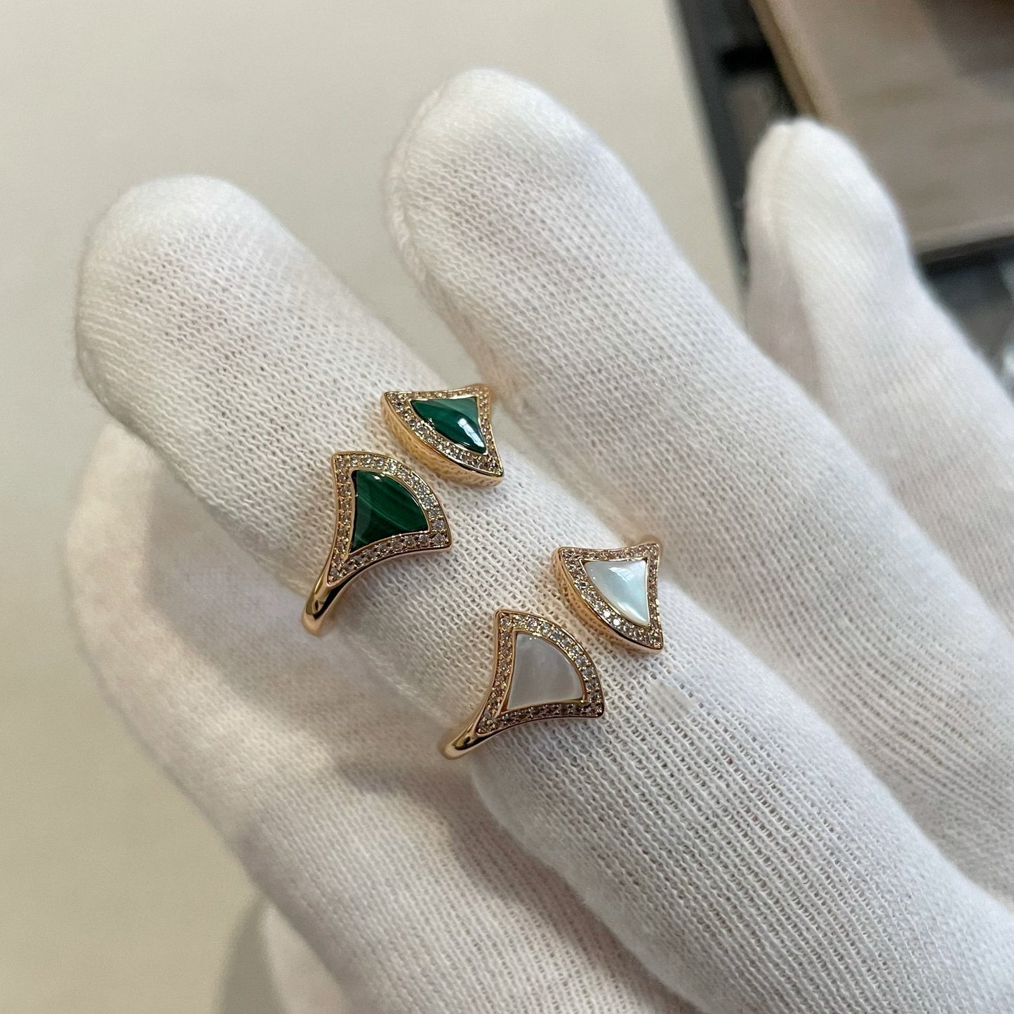 [Eterna Jewels]DREAM MOP DIAMANT OFFENER RING
