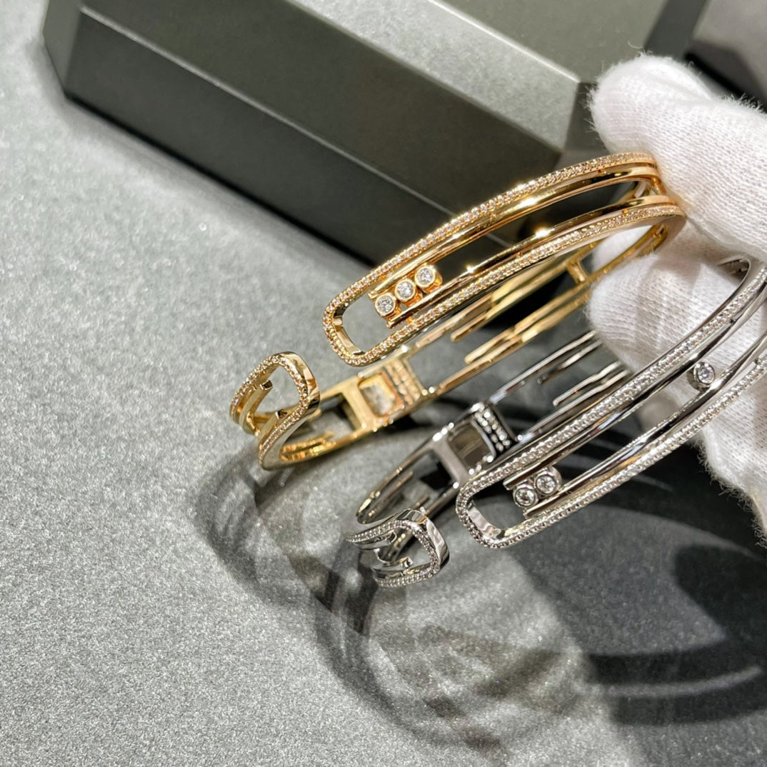 [Eterna Jewels]BEWEGEN SIE DAS 10. GEPFLASTERTE DIAMANTARMREIFEN