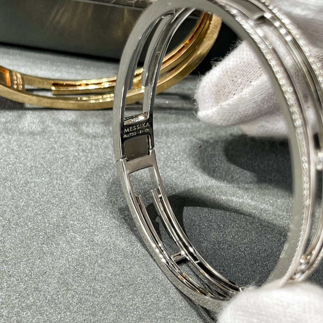 [Eterna Jewels]BEWEGEN SIE DAS 10. GEPFLASTERTE DIAMANTARMREIFEN