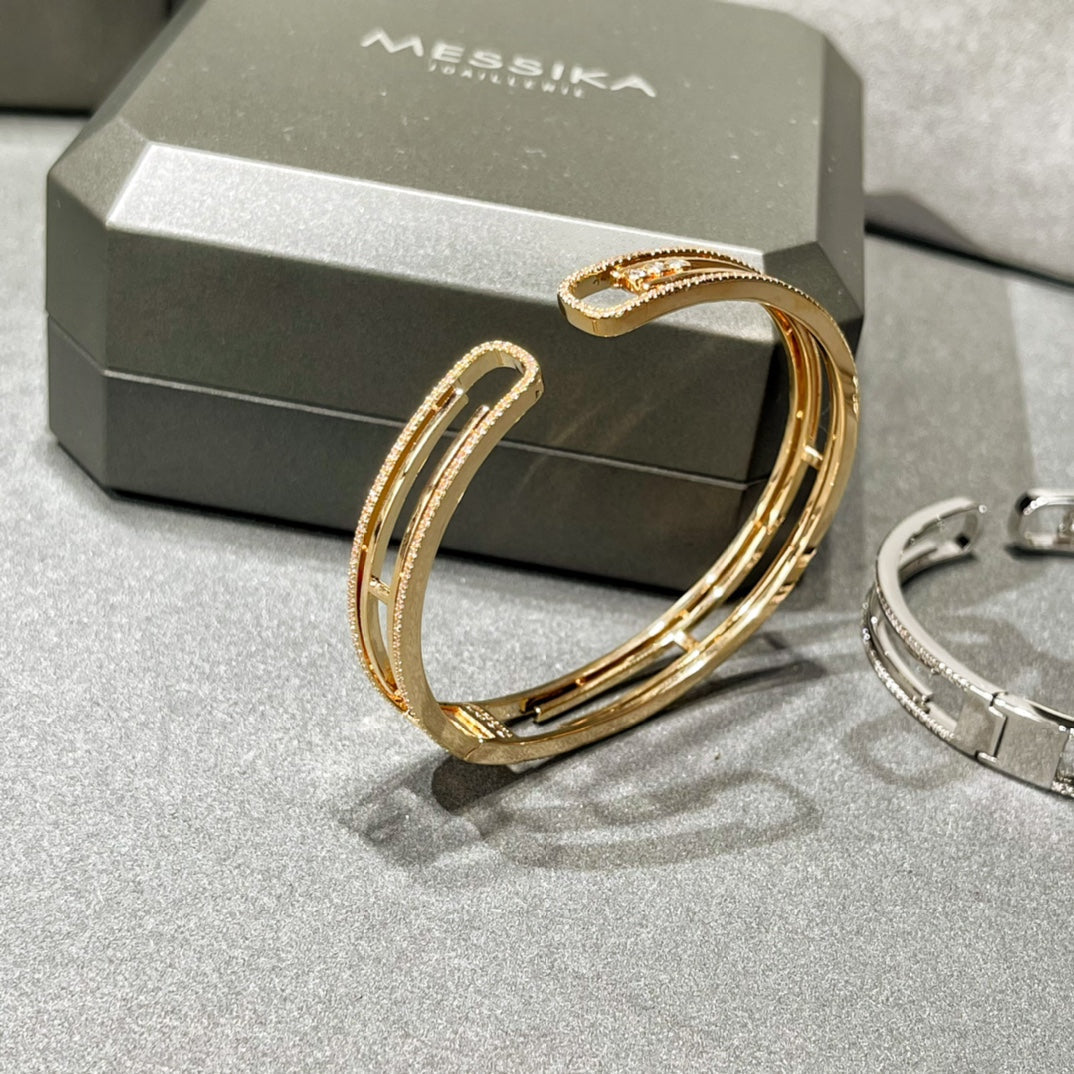 [Eterna Jewels]BEWEGEN SIE DAS 10. GEPFLASTERTE DIAMANTARMREIFEN
