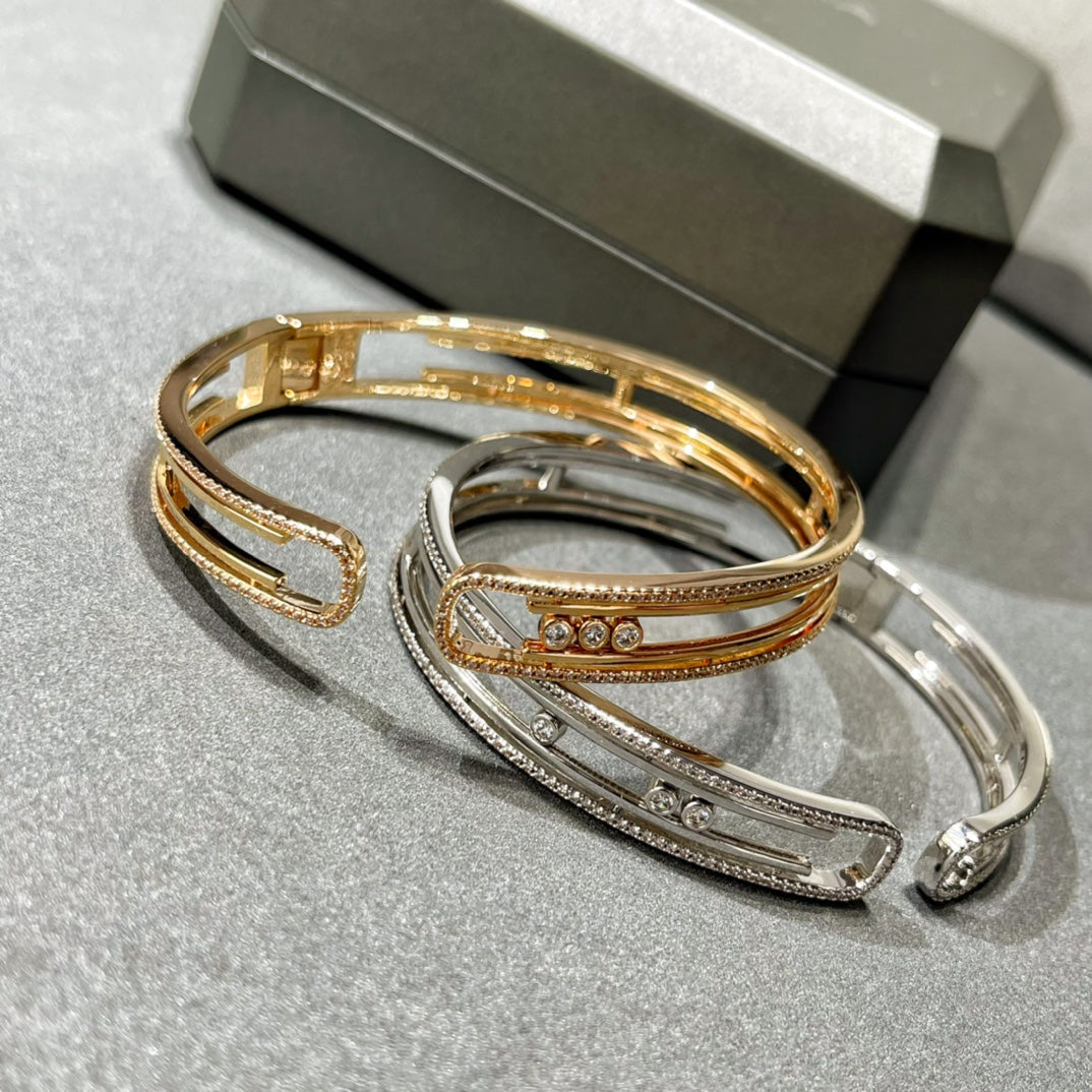 [Eterna Jewels]BEWEGEN SIE DAS 10. GEPFLASTERTE DIAMANTARMREIFEN