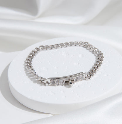 [Eterna Jewels]KELLY KETTE SILBER DIAMANTENARMBAND