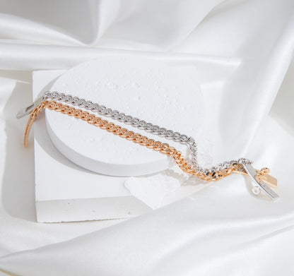 [Eterna Jewels]KELLY KETTE SILBER DIAMANTENARMBAND