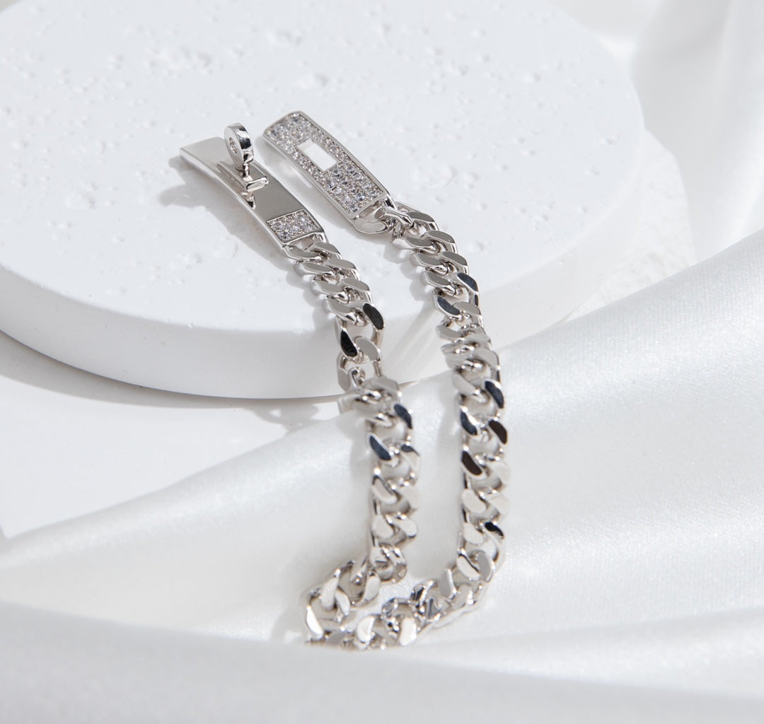 [Eterna Jewels]KELLY KETTE SILBER DIAMANTENARMBAND