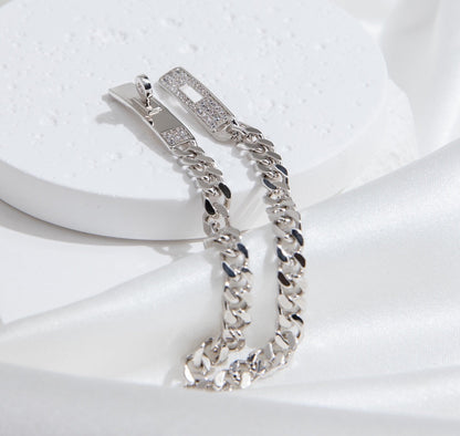 [Eterna Jewels]KELLY KETTE SILBER DIAMANTENARMBAND
