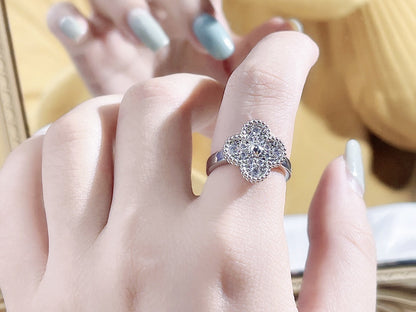 [Eterna Jewels]KLEEBLLATT-DIAMANTENRING
