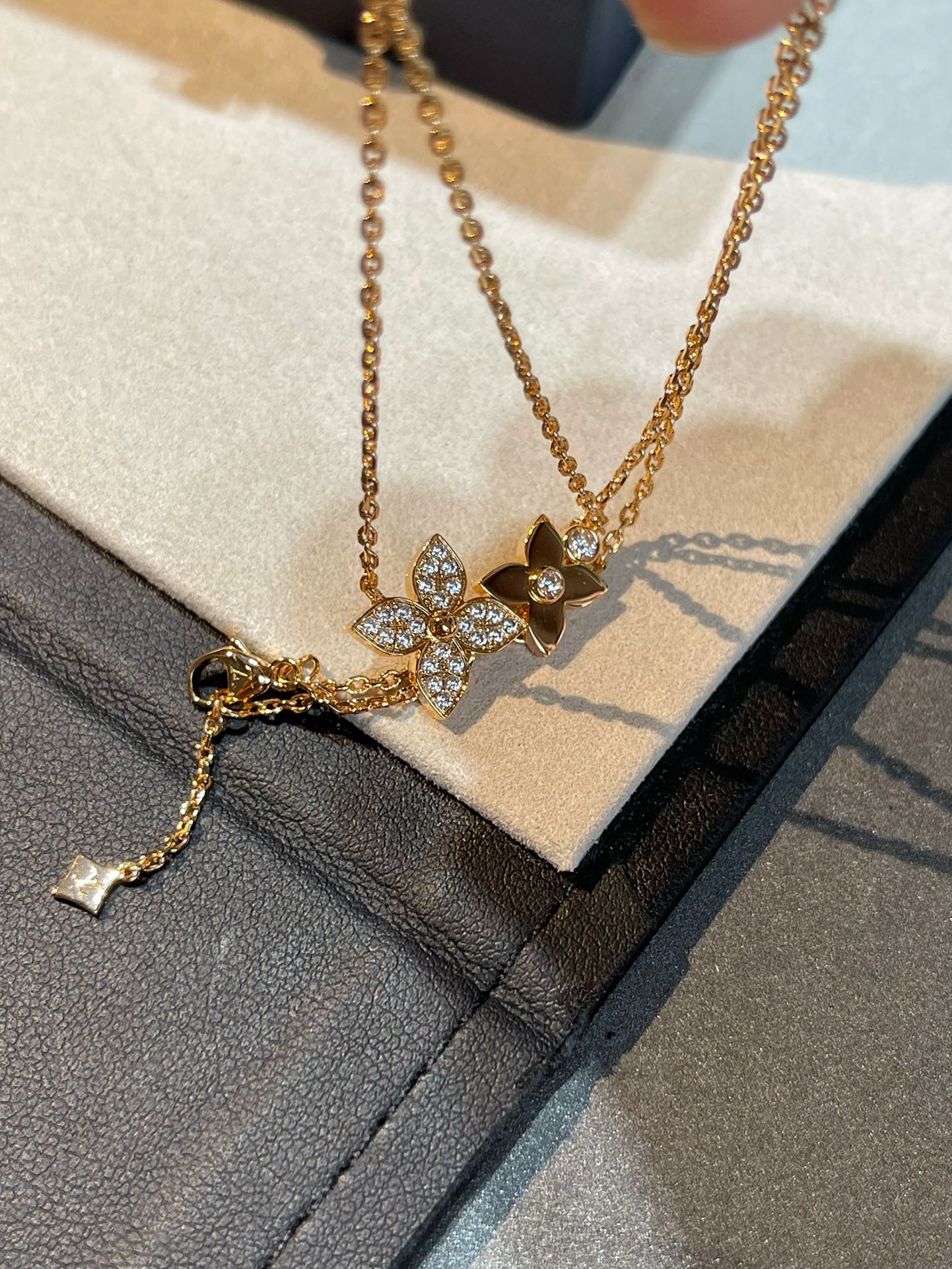 [エテルナ ジュエルズ]スターブロッサム ネックレス ピンクゴールド ダイヤモンド