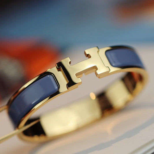 [Eterna Jewels]H-ARMBAND 12MM BLAU-GRAU