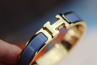[Eterna Jewels]H-ARMBAND 12MM BLAU-GRAU