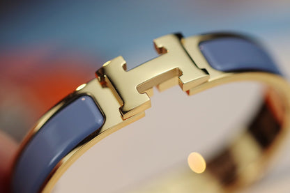 [Eterna Jewels]H-ARMBAND 12MM BLAU-GRAU