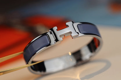 [Eterna Jewels]H-ARMBAND 12MM BLAU-GRAU