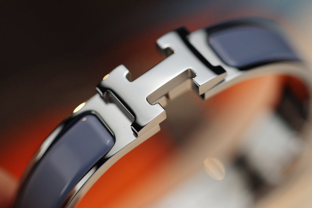 [Eterna Jewels]H-ARMBAND 12MM BLAU-GRAU