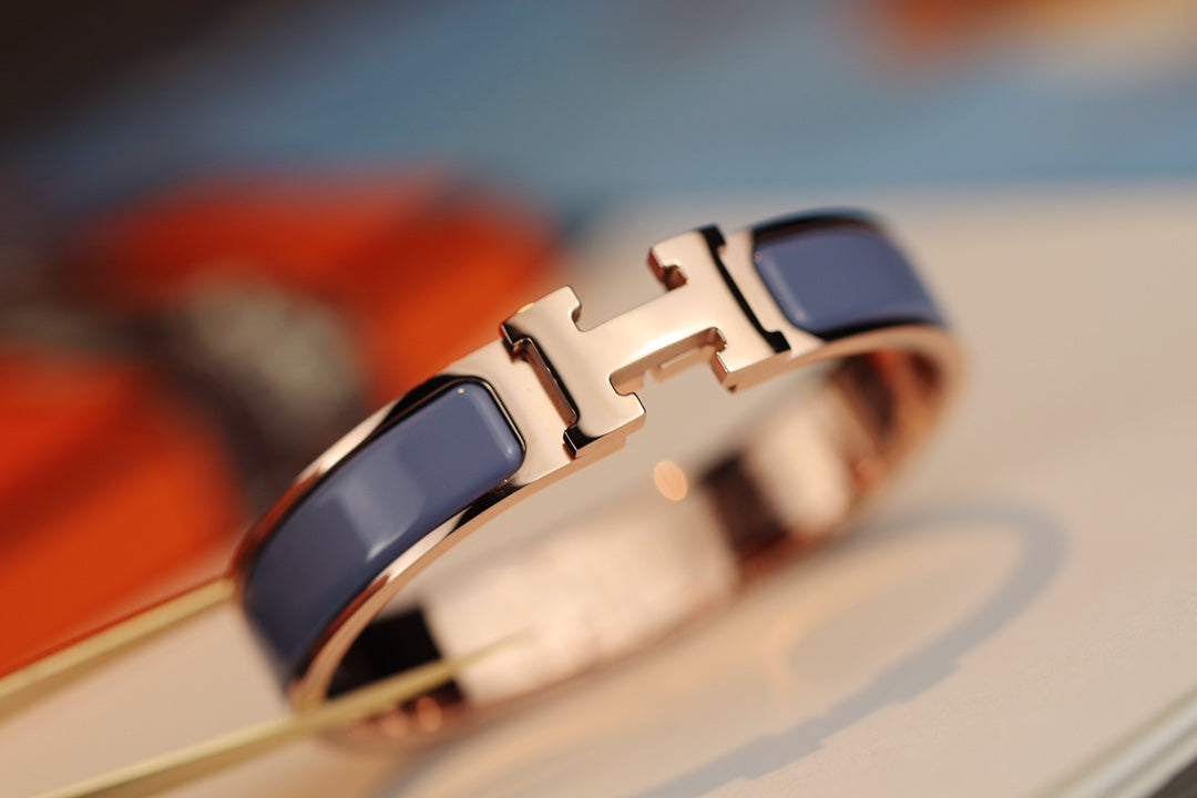 [Eterna Jewels]H-ARMBAND 12MM BLAU-GRAU