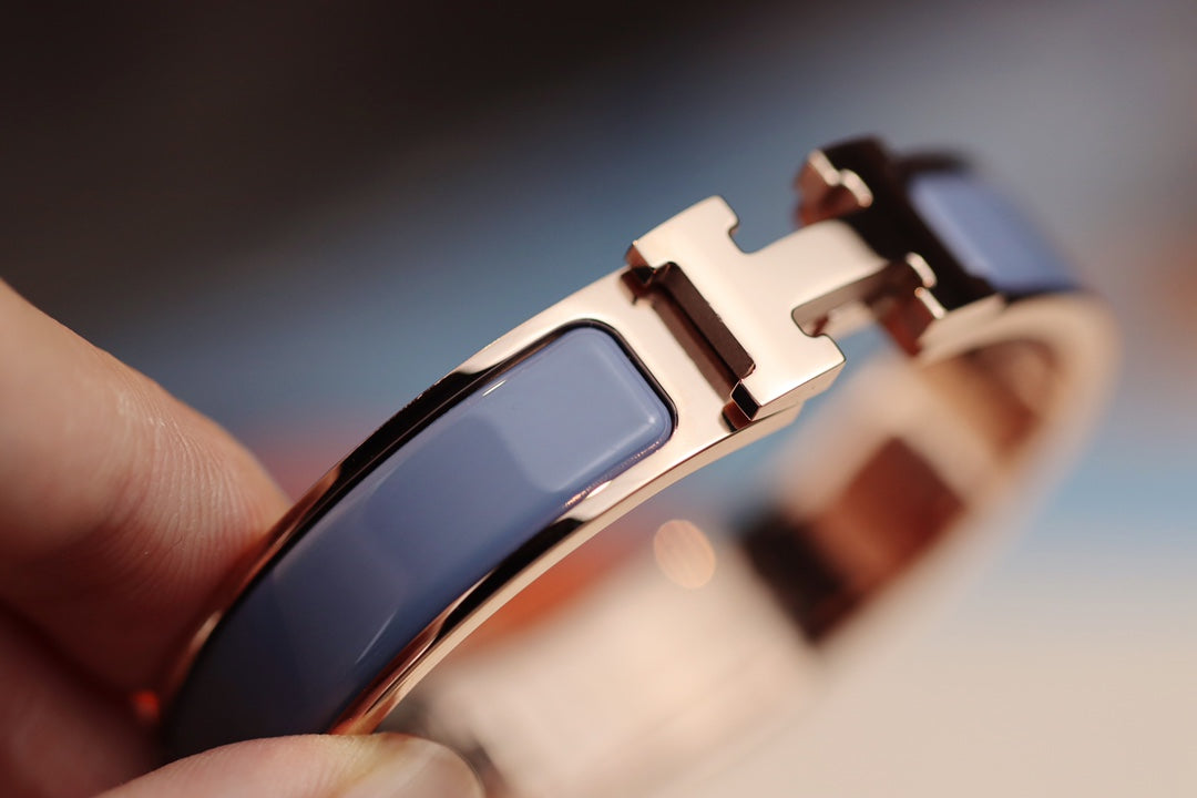 [Eterna Jewels]H-ARMBAND 12MM BLAU-GRAU