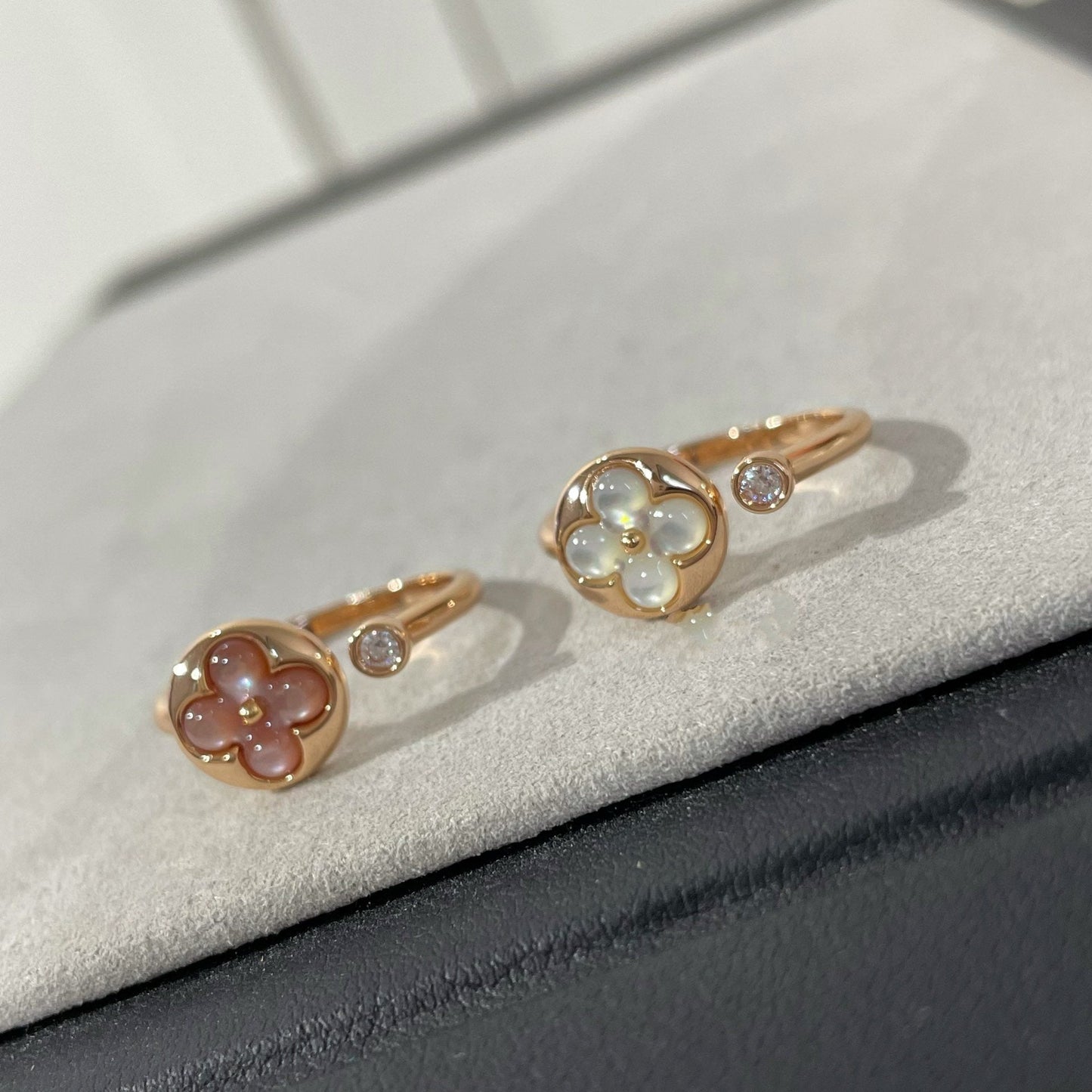 [Eterna Jewels]SUN 1 DIAMANT ROSA PERLMUTTRING
