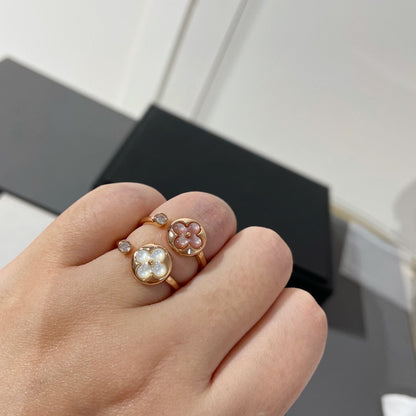 [Eterna Jewels]SUN 1 DIAMANT ROSA PERLMUTTRING