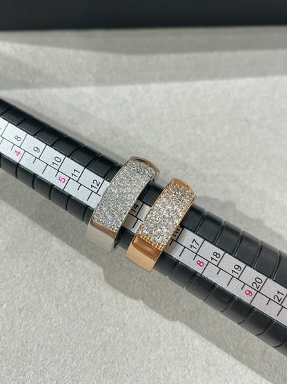 [Eterna Jewels]LIENS EVIDENCE DIAMANT-PAVÉ-RING