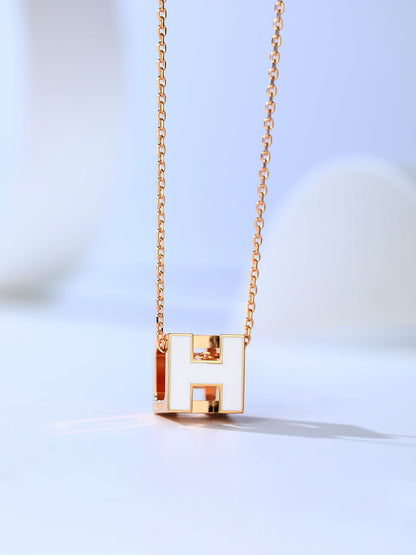 [Eterna Jewels]H CAGE ROSÉGOLD-HALSKETTE